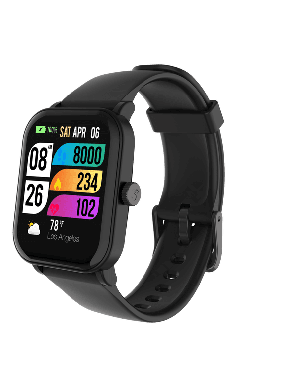 Vibe Plus 2 Smart Watch Black-Unisex