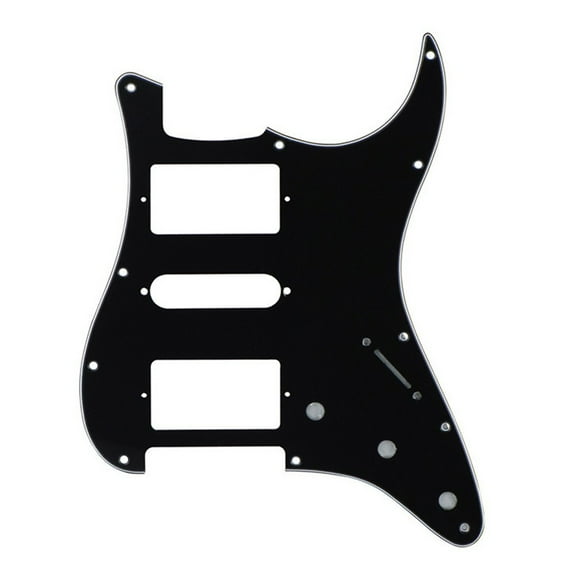 3Ply 11Holes ST HSH Guitar Pickguard Scratch Plate for Strat Electric Guitars