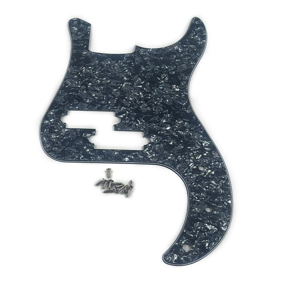 3Ply Bass Pickguard 11-Hole Bass Scratch Plate Bass Replacement Parts