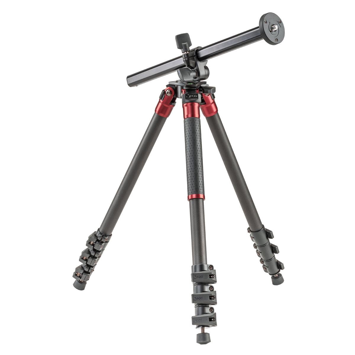 3Pod Orbit 4-Section Carbon Fiber Tripod for DSLR Photo and Video Cameras, Bubble Level
