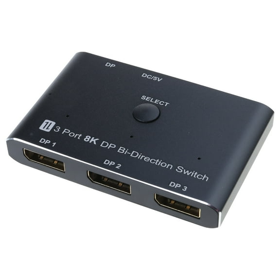 3Port Multiport Switcher 8K30hz Video Streamer for Conference Room