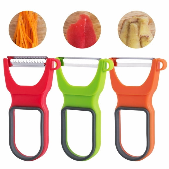 3Ps Potato Peeler Vegetable Grater Cabbage Cutter Slicer Stainless Steel Kitchen