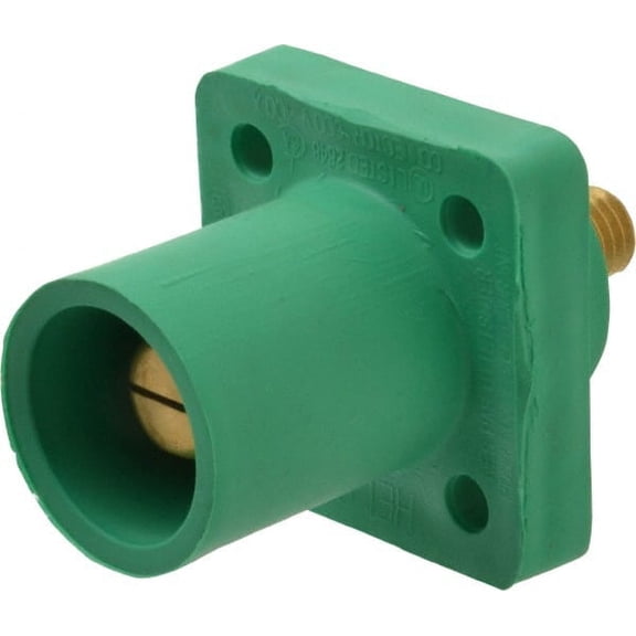 3R NEMA Rated, 600 Volt, 400 Amp, 2 to 4/0 AWG, Male, Threaded Stud, Panel Receptacle