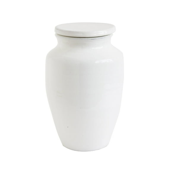 3R Studios White Terracotta Cachepot