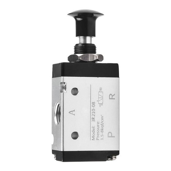 3R210-06 3R210-08 4R210-08 2 Way 3 Ports 5 Position Push And Pull Pneumatic Control Switch Reversing Manual Valve 110*30*20Mm