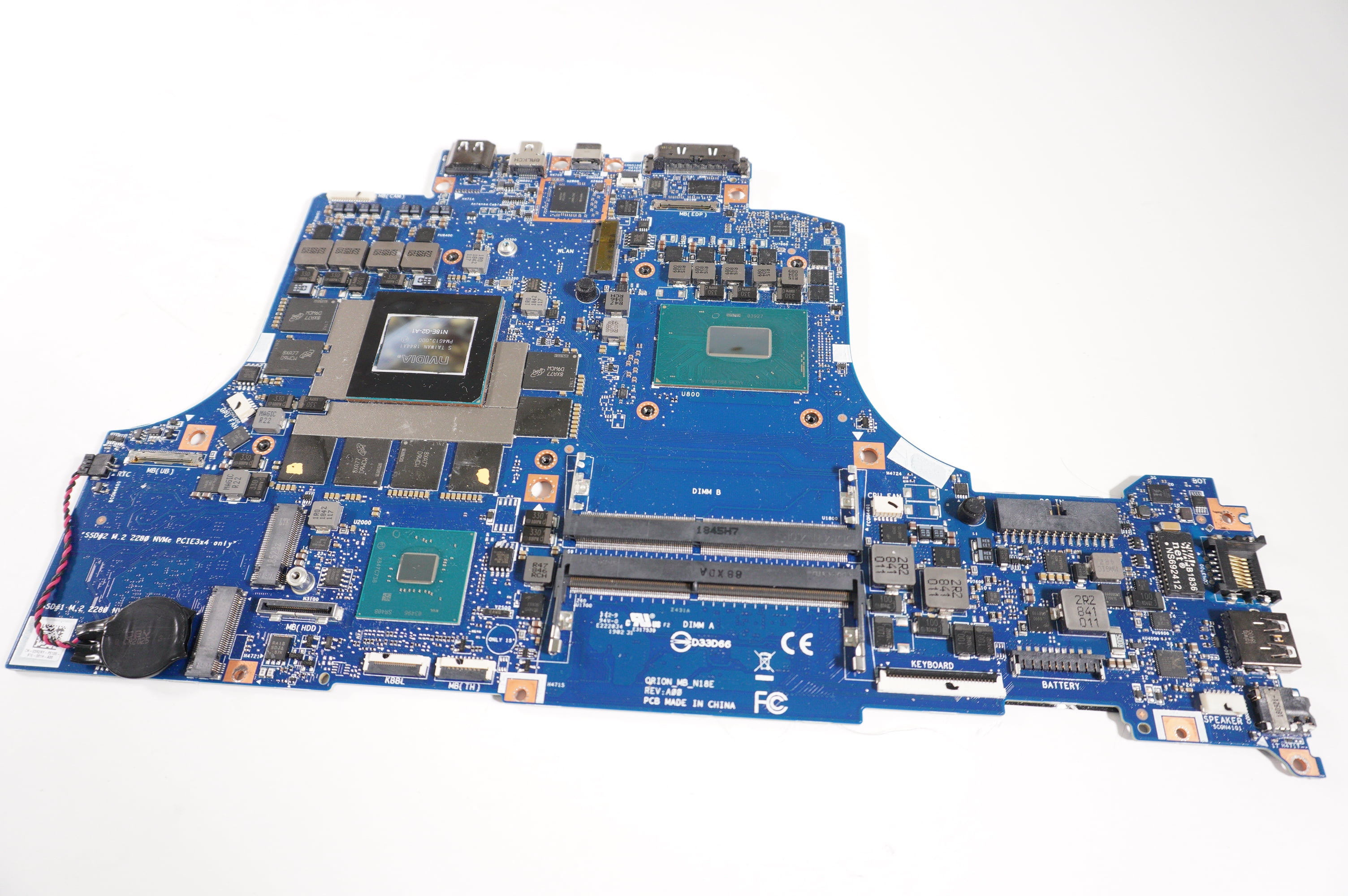 3R2RY Dell Intel i7-8750H  RTX 2070 8GB Motherboard Alienware M17 AWM17-7219SLV-PUS