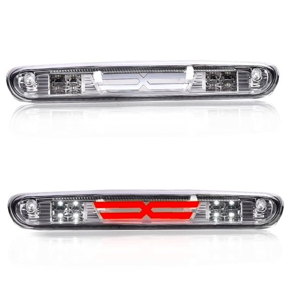 3RD LED Bar Brake/Cargo Light Type X LED Third Brake Light Fit for 07-14 Chevy Silverado/GMC Sierra