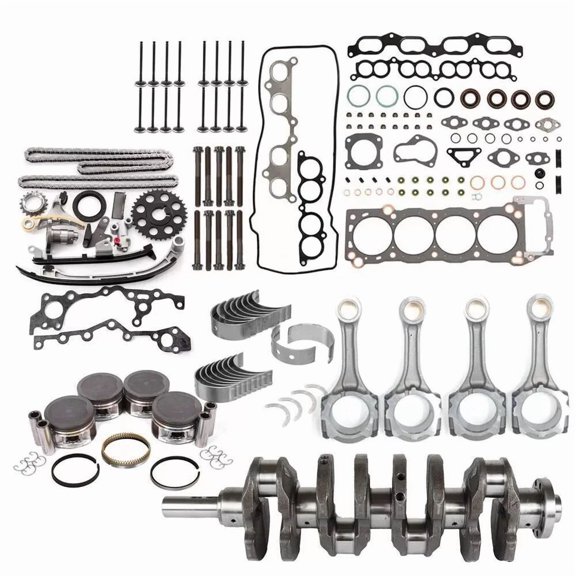 3RZ-FE Engine Rebuild Overhaul Kit Crankshaft Rods Timing For Toyota Tacoma 2.7L