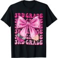 thumbnail image 1 of 3Rd Grade Coquette Bow Back To School Third Grade T-Shirt Unisex S-5Xl Hot Trending Shirt Birthday Gift, 1 of 4