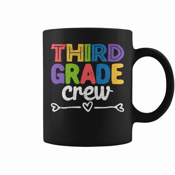 3Rd Grade Crew Third Grade Teacher First Day Of School Coffee Mugs