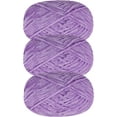 thumbnail image 1 of 3Rolls 40g/Roll Soft Chenille Yarn Velvet Yarn for Crocheting, Fluffy Yarn for Knitting and Croche DIY Craft, Warm Yarn for Bag Hat Scarve Clothe Gloves Slippers Doll, 148 metres/Roll, 1 of 7