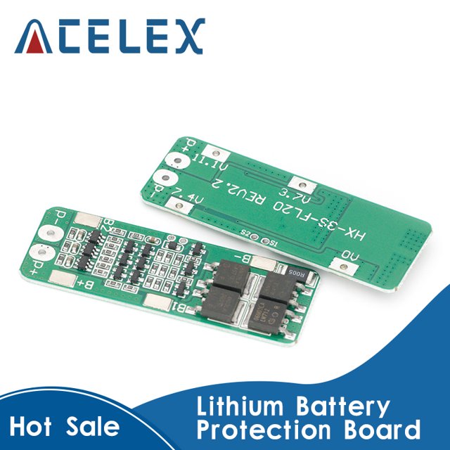 3S 20A Liion Lithium Battery 18650 Charger PCB BMS Protection Board 12