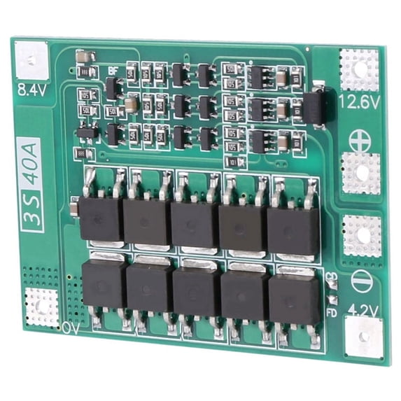 3S 40A 18650 - Lithium Battery Charger Protection Board for Drill Motor 11.1V 12.6V Module