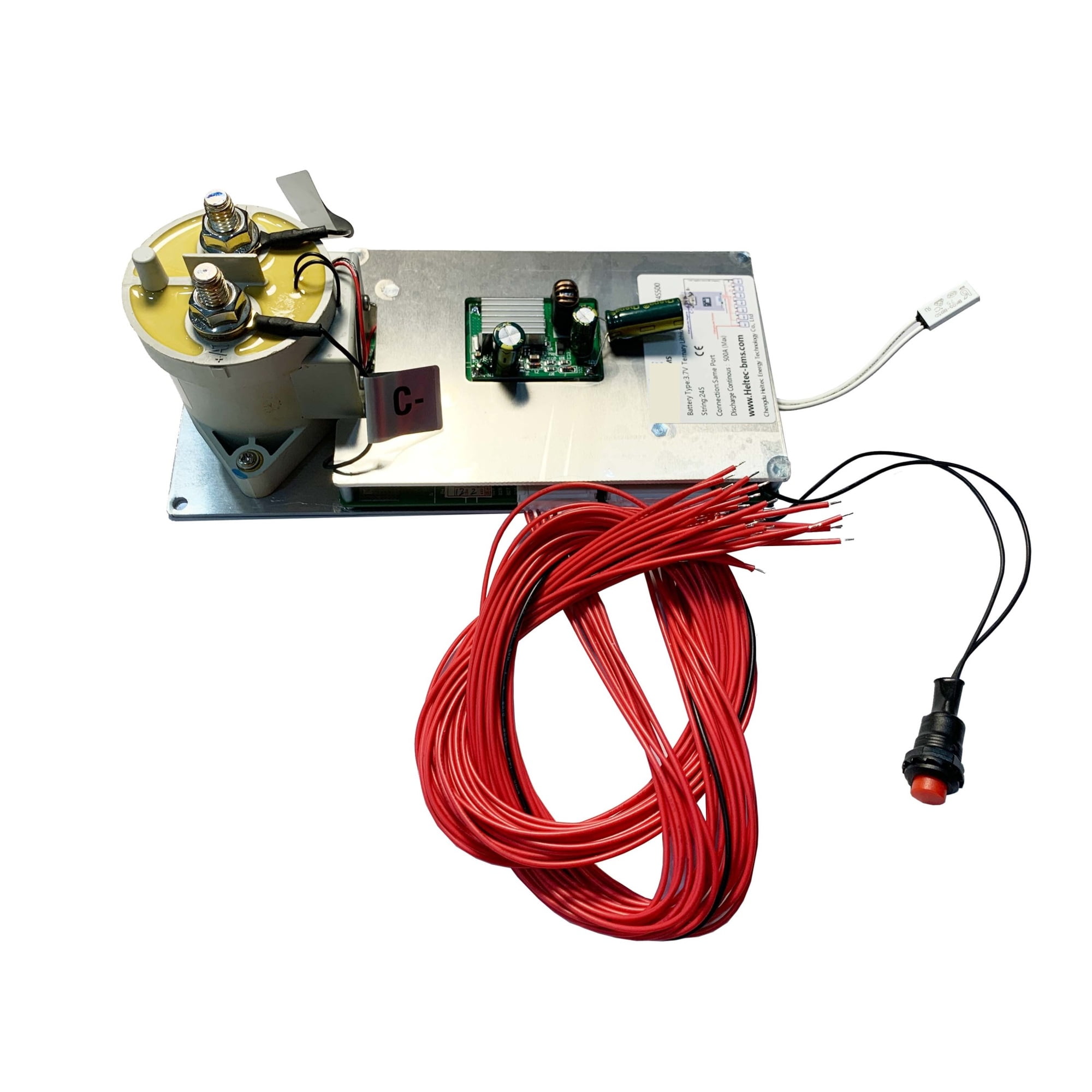 3S 4S35S High Voltage Relay BMS 32S 8S 13S 16S 20S 24S 350A 500A BMS With Switch Peak Current
