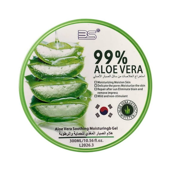 3S Aloe Vera Gel 99% Soothing Gel for Moisturizing, Replenishing and Repairing Skin 300ml