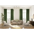 thumbnail image 1 of 3S Brother's Extra Long Solid Luxury Matte Velvet Soft Curtain Lime Single Panel Hanging Back Tap & Rod Pocket Home Décor 5-25 Feet Custom Made Curtains -Made in Turkey Each(52"x180"), 1 of 7