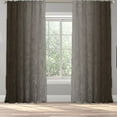 thumbnail image 1 of 3S Brother's Ombre Window Darkening Curtains Dip Dye Curtain Set of 2 Panels Hanging Rod Pocket & Back Tap Decorative for Bedroom Vertical Shades Symmetrical Curtain Panel Grey-Brown (52"x84" Each), 1 of 8