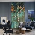 thumbnail image 1 of 3S Brother's World Classic Art Masterpiece Curtain Series Edgar Degas - The Green Dancer Room Darkening Décor Single Curtain Panel Made in Turkey (52"Wx95"L), 1 of 6