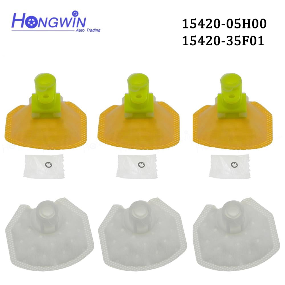 3SET (6 PCS) - Fuel Pump Filter Mesh, For Kawasaki Versys 650, Suzuki, Motorcycle, Bike