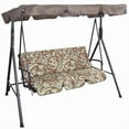 thumbnail image 1 of 3Seat SwingWithCanopy Leaf Style, 1 of 2