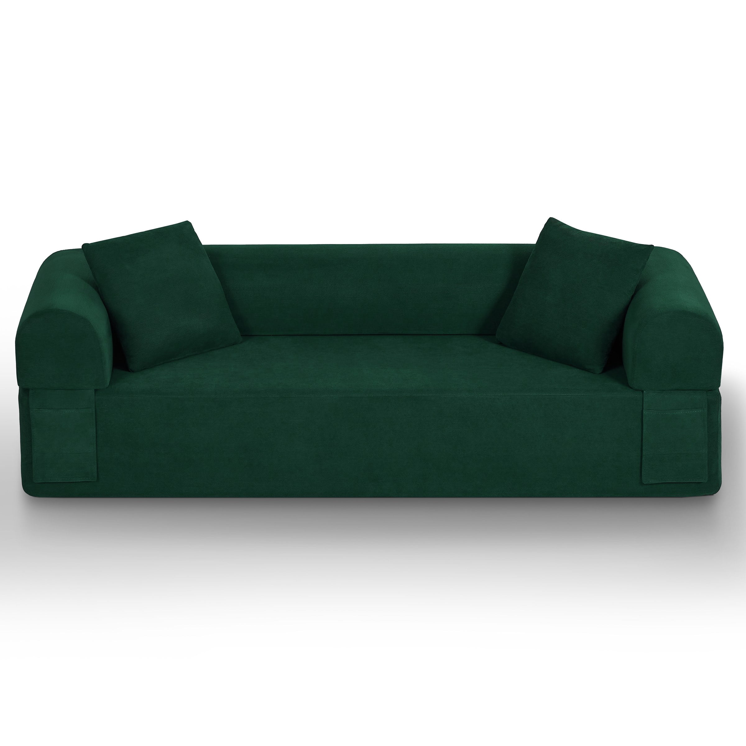 3Seater Sofa Boneless Couches,No Assembly Needed, Modern Sofa for Compact Living Rooms, Apartments, and Offices