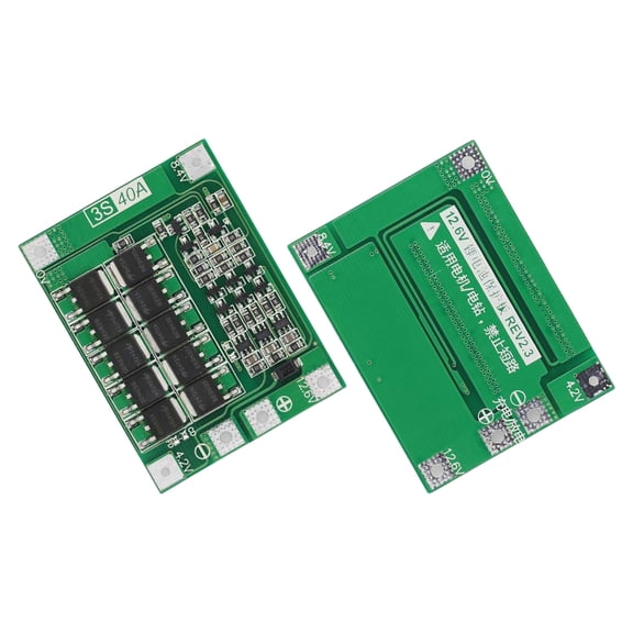 3Serial/4S 40A/60A LiBattery ChargingBMS Board for Highly Power Drill Motors and 3.6V,3.7V 18650, 26650 Lithiums Cells