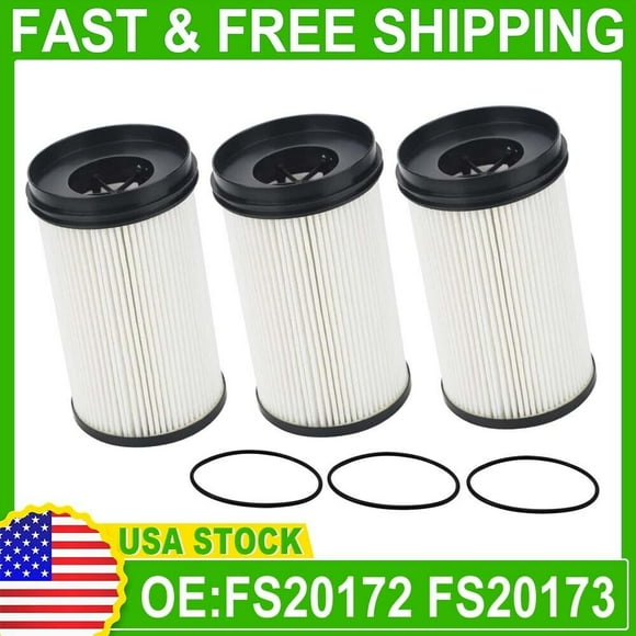 3Sets NEW Fuel Filter K37-1029 Fit For Peterbilt Kenworth FS20172 K37-1012
