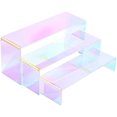 thumbnail image 1 of 3Size Rainbow Risers Display Shelf Showcase Fixtures Mermaid Stands Display Organizer, 1 of 7