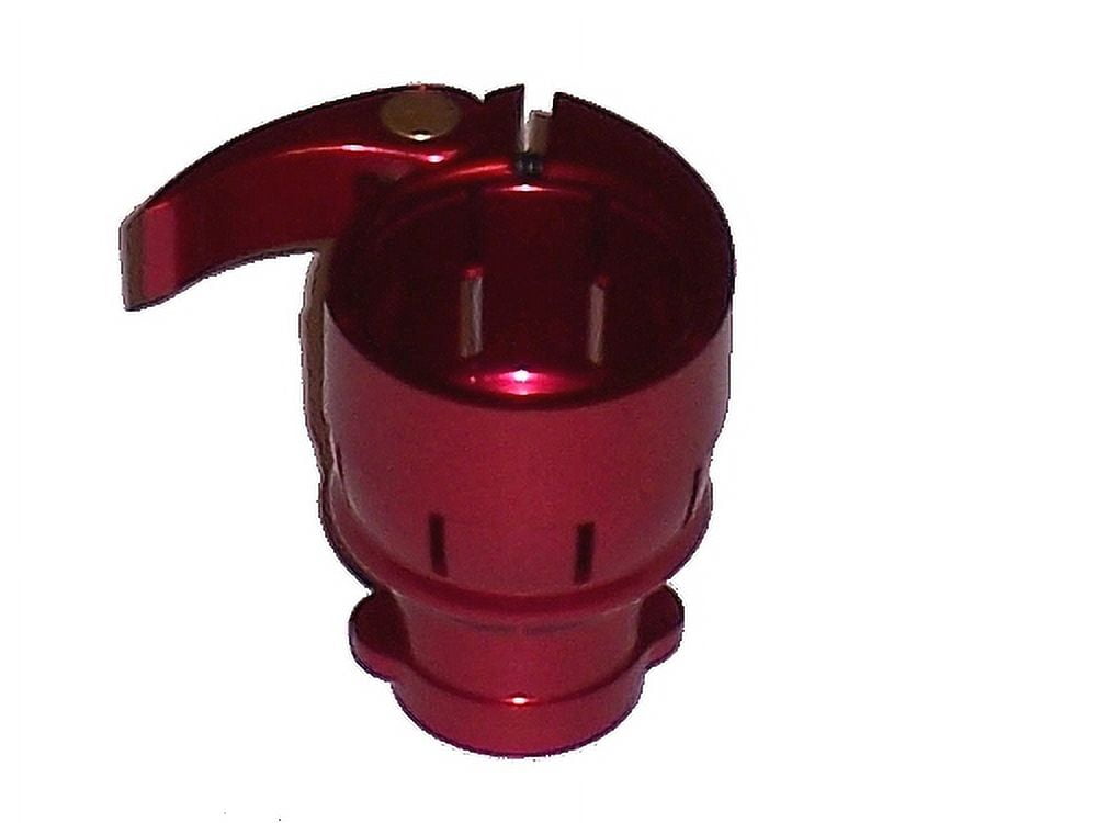 3Skull Paintball Spyder Clamping FeedNeck No Holes Red