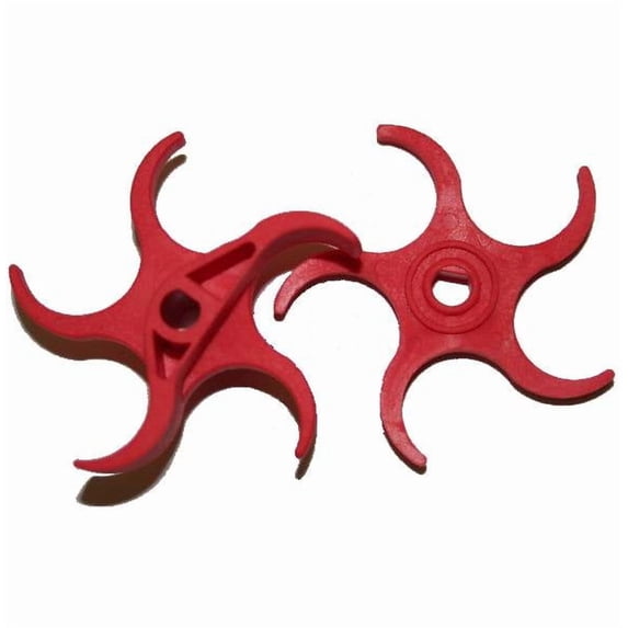 3Skull Paintball Tippmann A-5/X7 98 Cyclone Soft Flex Paddles - Red