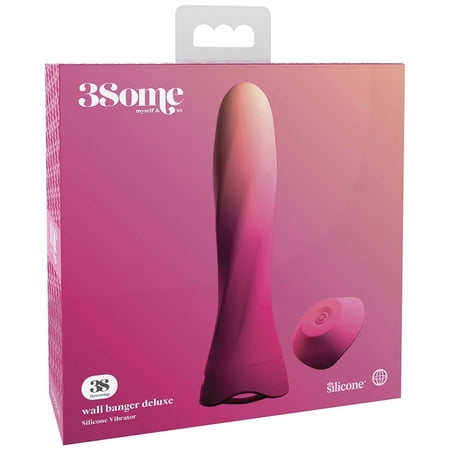 3Some Wall Banger Deluxe Bullet Vibrator, Pink