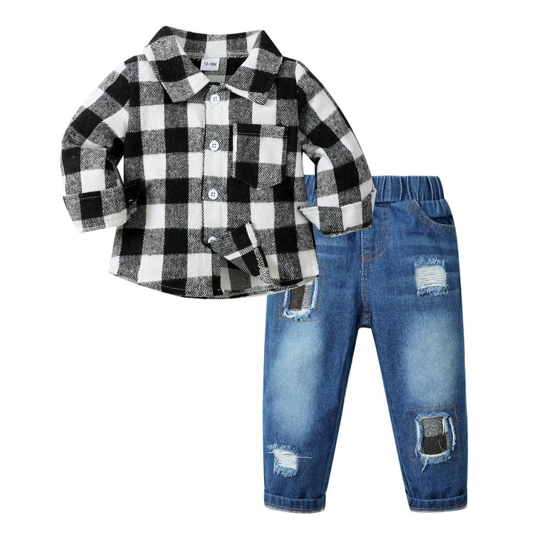 3T Baby Boys Outfits 4T Boys Fall Winter Clothes Toddler Boys Long
