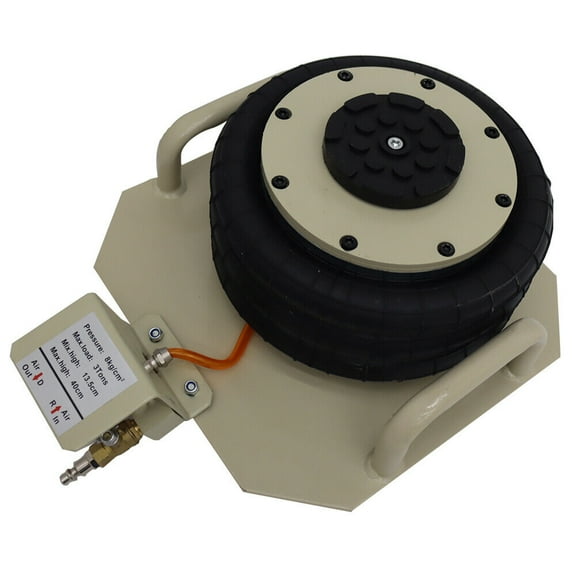 3T Bag Air Jack Short Lifts Steel Rubber Car External Air Source Commercial