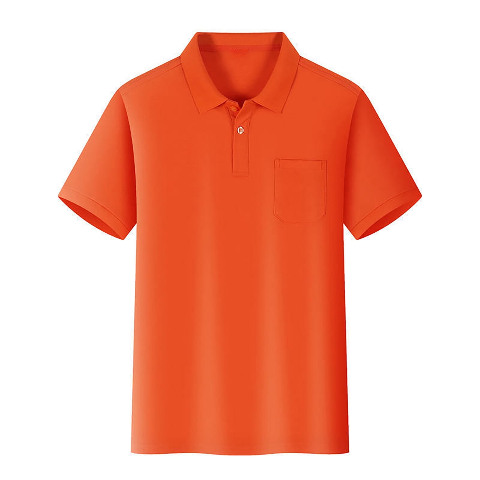 Dress Shirt In Cotton Orange Color For Baby Boy main image 1