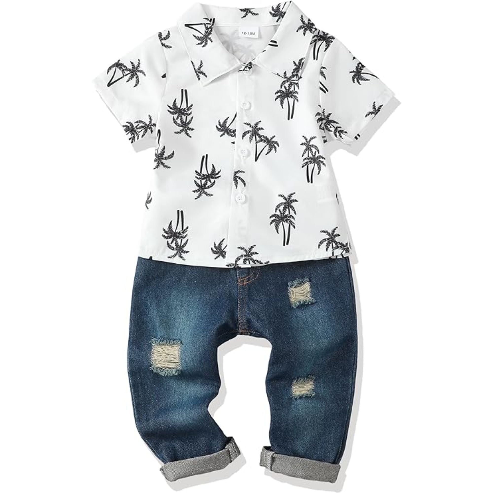 Toddler Boy Clothes 3T 4T Little Boy Summer Outfits 3yr Old Shirt Sets