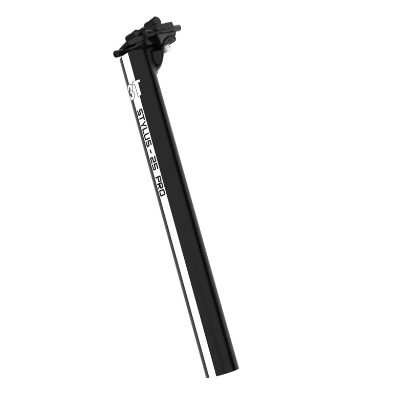 3T Cycling Stylus 25 Pro Seatpost 31.6 x 350mm BLACK 25mm Setback MTB Road  - Walmart.com