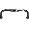 thumbnail image 1 of 3T Ergonova Pro Handlebar: 31.8mm Clamp, 123mm Drop, 77mm Reach, 40cm Width, Black, 1 of 2
