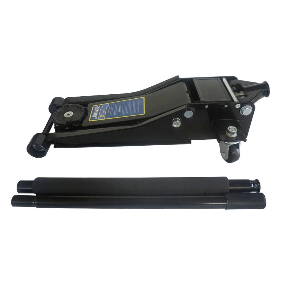 3T Hydraulic Floor Jack Black - Walmart.com