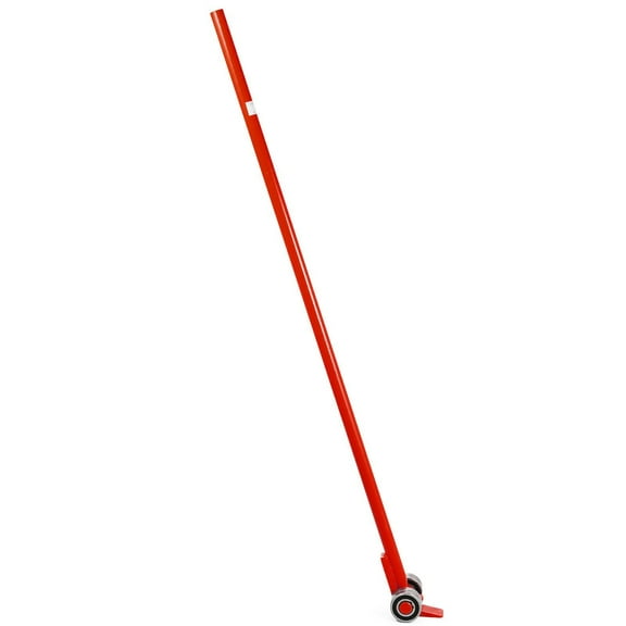 3T Prylever Bar 6600 Lbs Capacity Heavy Duty Steel Pry Lever Bar with Wheels and 5FT Long Handle for Demolition and Lifting