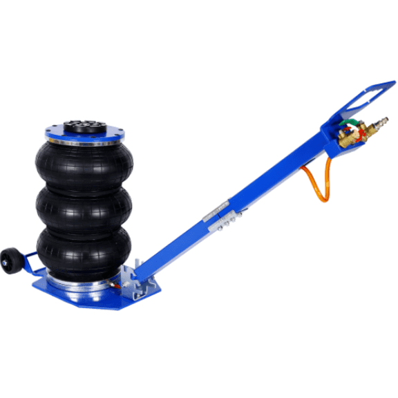3T Triple Bag Air Jack 6600lbs 16in Lift Easy-Collapsing Terrain Blue