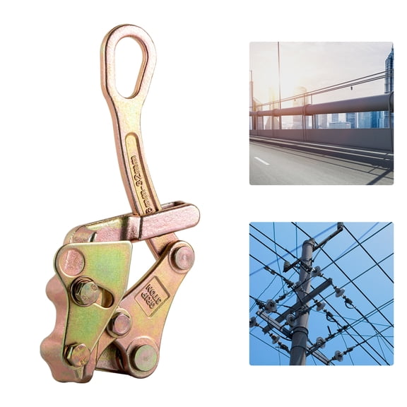 3T Wire Grips Steel Pulling Tool, Cable Clamp Wire Pulling Grip, Hand Puller, Pulling Tightening Tool