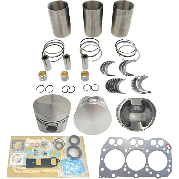 3TNA72 Engine Overhaul Rebuild Kit (No valve set) For Yanmar 3TNA72 3TNA72L 3TNA72E 3TNA72U 3TNA72UJ Engine For Kobelco SK15SR Excavator For John Deere 430 455 755 670 119620-22090 11962022090