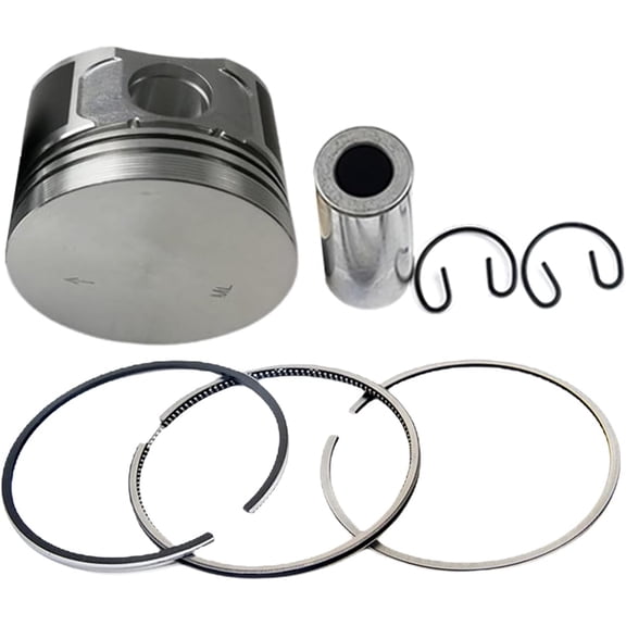 3TNE74 Piston+Piston Rings For Yanmar 3TNE74 Engine AF17 AF18 AF170 Tractor EE-65/70Z GC221 GC322 CA230 Combine For John Deere X495 X595 2210 4100 STD 3TNE74 piston Rings set 119624-22082