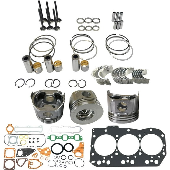 3TNE82 Engine Overhaul Rebuild Kit (No cylinder liner) For Yanmar 3TNE82 3TNE82A 3TNE82A-ETB 3TNE82A-B1A 3TNE82AC Engine For Komatsu 3D82 Engine PC10 PC15 PC20 PC28 119813-22080 11981322080