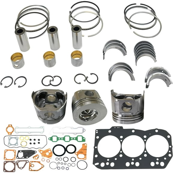 3TNE82 Engine Overhaul Rebuild Kit (No cylinder liner and valve) For Yanmar 3TNE82 3TNE82A 3TNE82A-ETB 3TNE82A-B1A 3TNE82AC Engine For Komatsu 3D82 Engine PC10 PC15 PC20 PC28 119813-22080