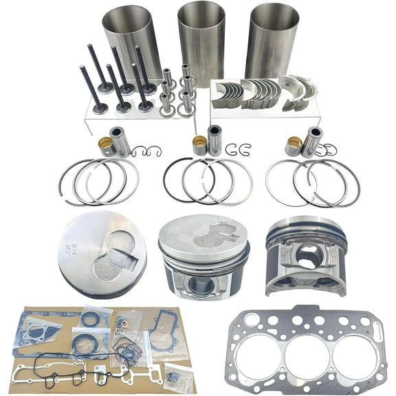 3TNM74 Engine Overhaul Rebuild Kit For Yanmar 3TNM74F 3TNM74F-SAKV Engine Mini Excavator Generator SCT1 SA221 Tractor For John Deere Engine
