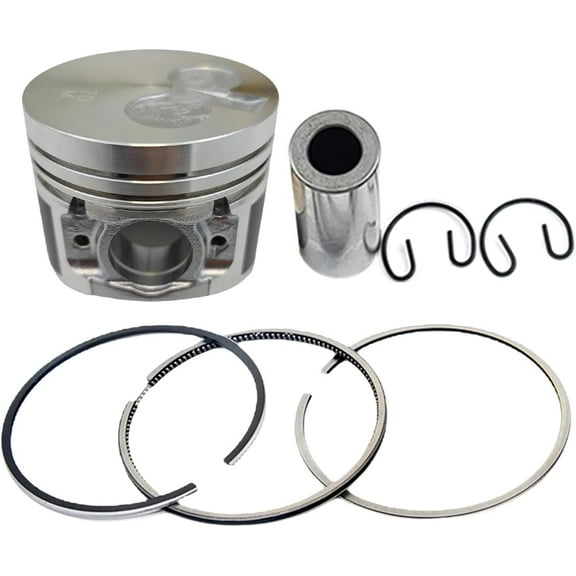 3TNV70 Piston+Piston Rings STD Diameter 70mm For Yanmar 3TNV70 Engine VIO15-3 VIO10-2 VIO15-2A ZX10U-2 Excavator For Komatsu 3D70 3D70E Engine STD 3TNV70 piston Rings set 129515-22080