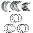 thumbnail image 1 of 3TNV76 Metal Kit + Piston Rings For Yanmar 3TNV76 3D76E Engine For John Deere 1435 X950R X495 Tractor For Caterpillar 301.7D 301.7DCR Engine STD Bearing kit set piston Rings set, 1 of 7