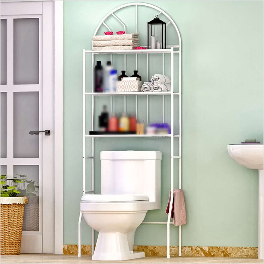 3Tiers Over The Toilet Rack Storage Shelves Bathroom Organizer Stand