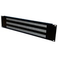 thumbnail image 1 of 3U Airflow Blank Panel Cable Manager Server Rack Wire Management System, 1 of 2